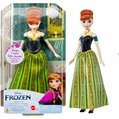 Mattel Frozen Zpívající Anna 30 cm