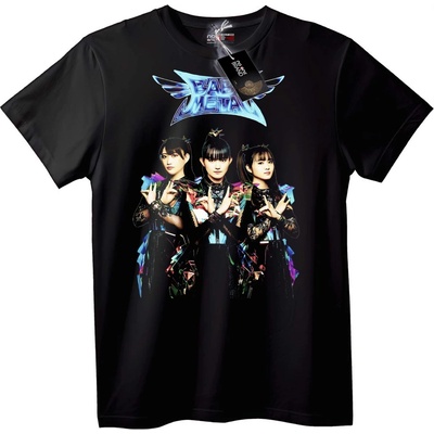 NOONEBRAND Тениска Babymetal - 6XL, Black