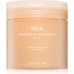 Abib Glutathiosome Vita Touch Dark Spot Pad успокояващи възглавнички за освежаване и хидратация 250ml