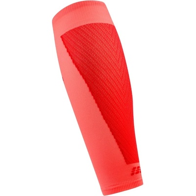CEP Дамски компресионни чорапи CEP Women's Run Ultralight Sleeves Calf 4.0 Leg warmers - Neon Coral / Red - размер IV (207-0576-0213)