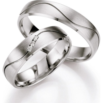 Snubní prsteny s diamantem SP519