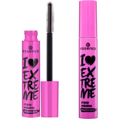 Essence I Love Extreme Crazy Volume řasenka Black 12 ml