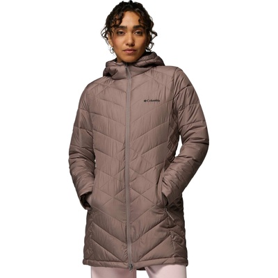 Columbia Heavenly Hooded Long hnedá