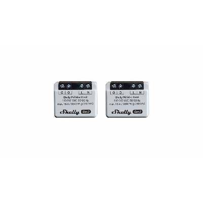 Shelly PM Mini Gen3 Set of 2 Controllers, WiFi/Bluetooth