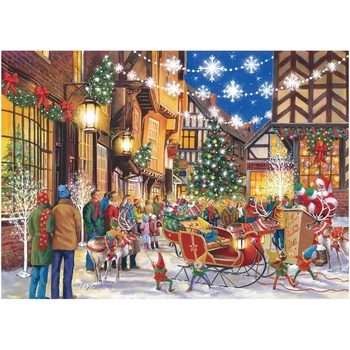 The House of Puzzles - Puzzle Santa Switch On - 1 000 piese
