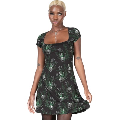 KILLSTAR дамска рокля KILLSTAR - Mortilille - черно - KSRA010849