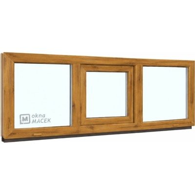 Kömmerling 70 Ad Fix/S/Fix 2100 X 500 mm Winchester/Winchester oboustranně Sklo Čiré Neotevíratelné