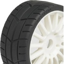 HOBBYTECH Challenge RALLY silniční profil nalepené gumy bílé disky 2 ks