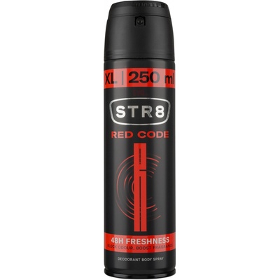 Str8 deospray Red Code 250 ml