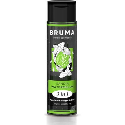 Bruma premium massage hot oil watermelon 3 in 1 100 ml