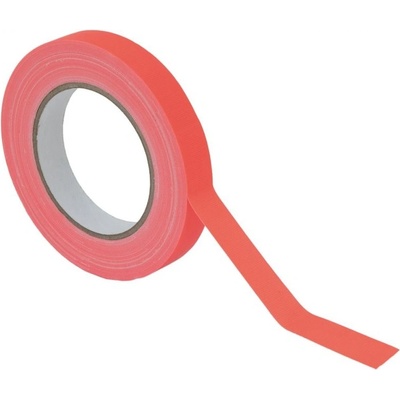 Gaffa páska UV aktívna neónovo oranžová 19 mm x 25 m
