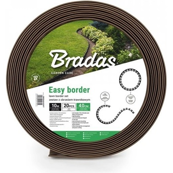Bradas Easy Border 1000 x 4 cm hnedá 1 ks