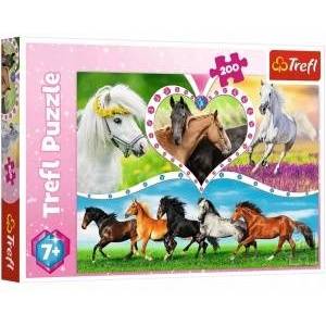 Trefl Puzzle 200 pcs Beautiful Horses Trefl 13248