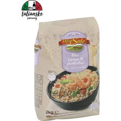 Delizie dal Sole dlhozrnná predparená ryža 2 kg