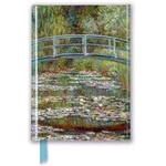 Flame Tree Publishing Claude Monet: Bridge over a Pond of Water Lilies (Foiled Pocket Journal) | Flame Tree Studio