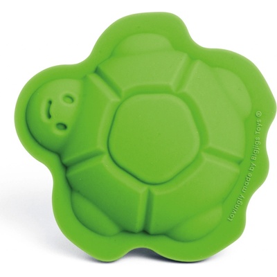 Bigjigs Toys Silikonové formičky zelené Meadow