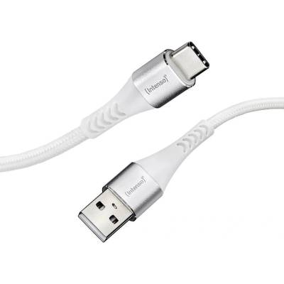 Intenso 7901102 USB 2.0 USB-A zástrčka, USB-C ® zástrčk, 1,5m, bílý