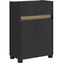 Möbelpartner Cosmo antracit 56,9 x 84,8 x 33 cm