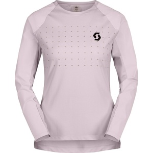 Scott Дамска фланелка с дълъг ръкав за колоездене Scott Women's Tee Trail Vertic Pro L/S Cycling jersey - Bliss Pink (156-2318-0314)