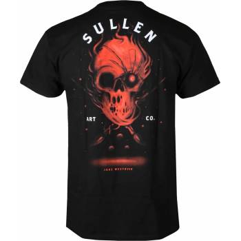 Image 1 of SULLEN мъжка тениска sullen - red ghosts - ЧЕРЕН - scm3829_bk
