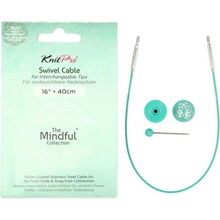 KnitPro Mindful otočné lanko 20 cm