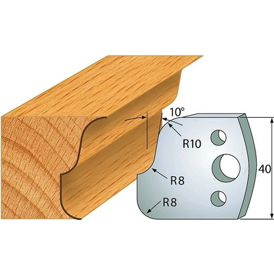 IGM Professional IGM Profil 059 - pár nožov 40x4mm SP F026-059