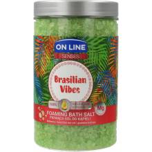 On Line Senses Brasilian Vibes soľ do kúpeľa 480 g