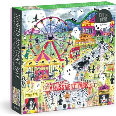Galison Michael Storrings Haunted Amusement Park 500 dielov