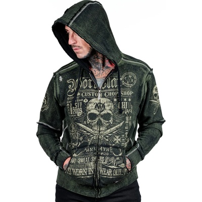 WORNSTAR Blood Sweat and Shears Čierna zelená