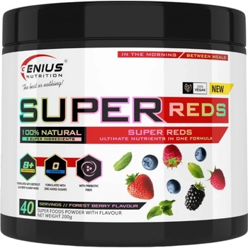 GENIUS NUTRITION Super Reds [200 грама] Горски плодове