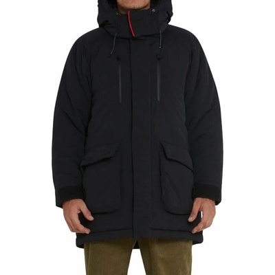 Deus Ex Machina Hiemal Padded Long Jacket Black 2XL Ски яке (DPT22021-BLK-XXL)