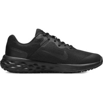 Nike Revolution 6 Jr black/black/dark smoke grey čierna