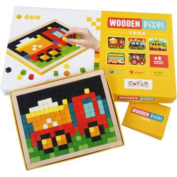 Image 1 of Cubika Дървена мозайка с пиксели, Cubika - Превозни средства (14903)