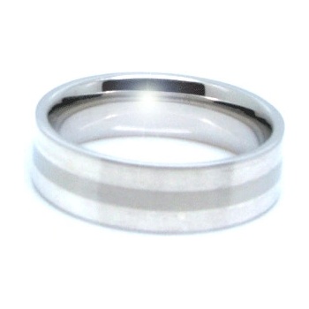 Steel Edge Snubní prsteny chirurgická ocel SET07