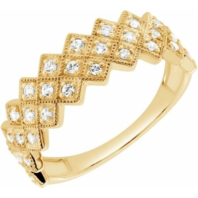 Eppi zlatý prsten s přírodními diamanty Edvard R49298