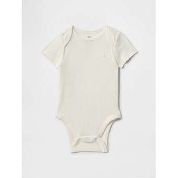 GAP Бебешко боди с лого Gap GAP | Byal | Момчешки | 0-3 месеца