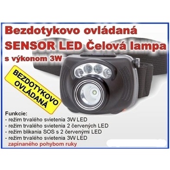 Sensor LED Headlight 3W