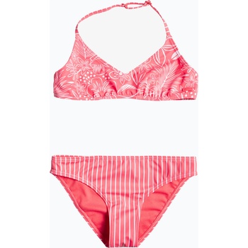 Roxy Детски бански костюм от две части ROXY Vacay For Life Triangle Bra Set 2021 sunkissed coral tropical tide