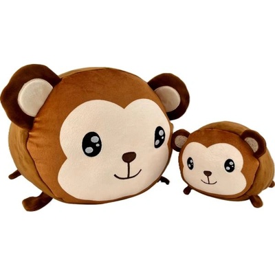 Magic Baby Маймуна - майка с малко - комплект плюшени играчки 20 и 40 см