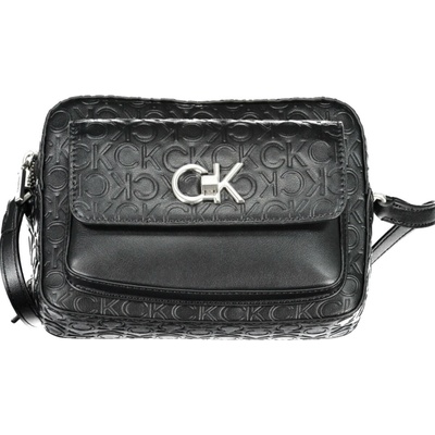 Calvin Klein štýlová dámska kabelka 8.0X16.0X21.0cm Čierna