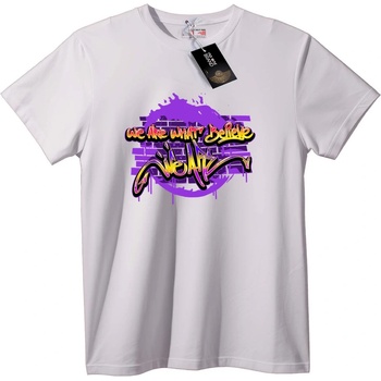 NOONEBRAND Тениска Gibell Това Сме Което Вярваме - 6XL, White