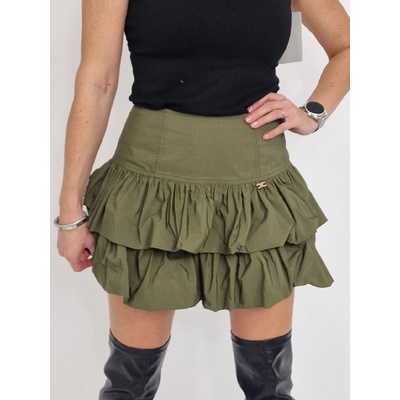 La Diva Mia sukňa so šortkami JUPA khaki