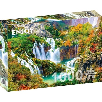 ENJOY Plitvické vodopády na podzim 1000 dielov
