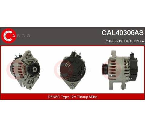 Generátor CASCO CAL40306AS