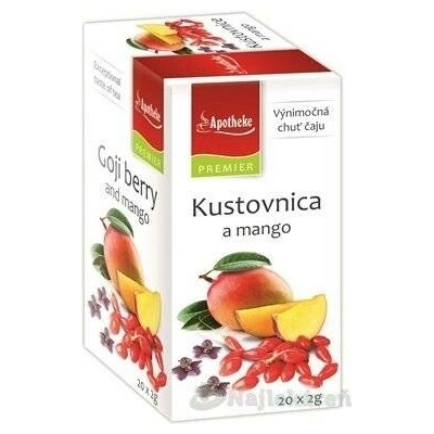Apotheke Premier Selection kustovnica a mango čaj 20 x 2 g