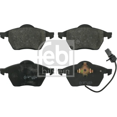FEBI BILSTEIN Sada brzdových platničiek kotúčovej brzdy 16398