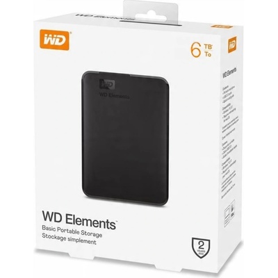 WD Elements Portable 6TB, WDBHJS0060BBK-WESN