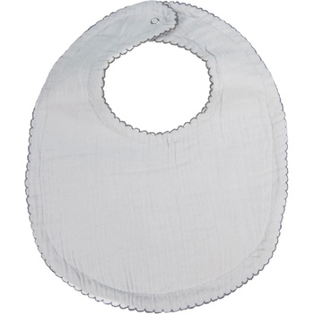 Image 1 of BabyJem Лигавник от муселин BabyJem - Сив, 23 x 32 cm (811)