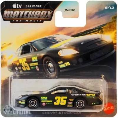 Mattel Matchbox: Малка кола Chevy сток-кар (JND14)