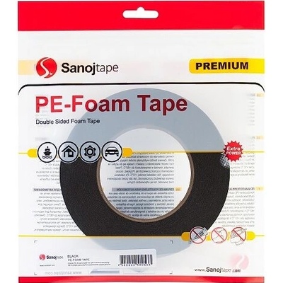 Sanoj Tape 3202D Oboustranná pěnová páska 19 mm x 1 mm x 10 m